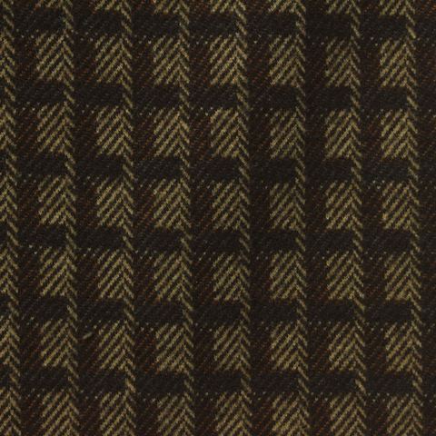 Plaid Polyester Stretch Interlock Knit Fabric