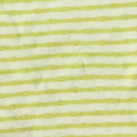 Striped 100% Cotton Knit Fabric