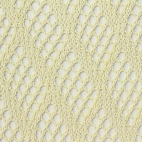 Jacquard Polyester Cotton Pointelle Knit Fabric