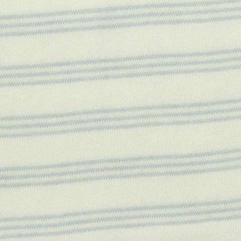 Fine Striped Cotton Polyester French Terry Fabric
