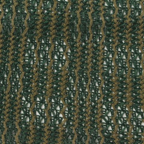 Striped Polyester Cotton Warp Knit Fabric