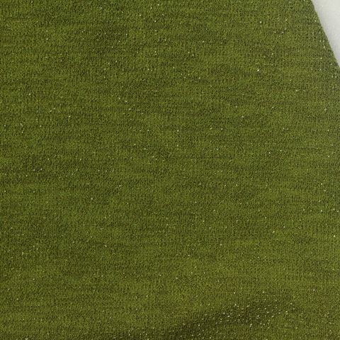 Heather Polyester Metallic Stretch Linen-Look Fabric