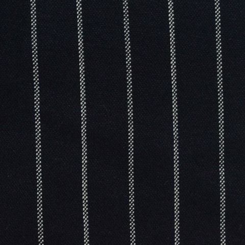 Fine Striped Viscose Polyester Stretch Knit Fabric