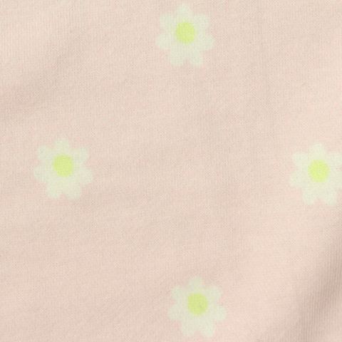 Floral Cotton Polyester French Terry Fabric