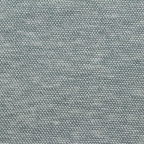 Heather Linen Polyester Piqué Knit Fabric