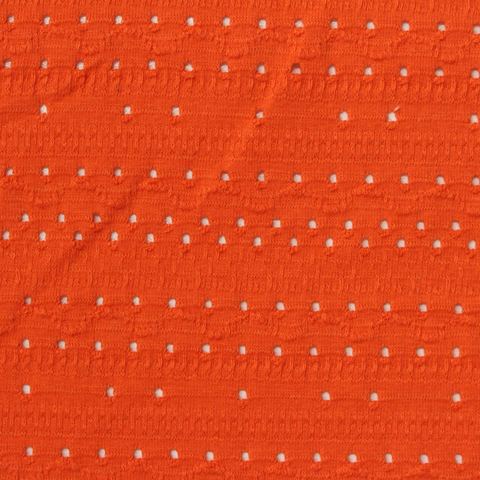 Fine Dotted Cotton Stretch Knit Fabric