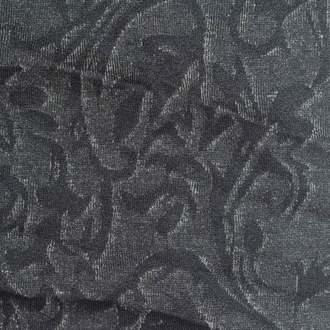 Jacquard Polyester Viscose Stretch Knit Fabric