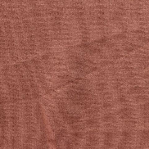 Heather Brushed Polyester Viscose Stretch French Terry Fabric