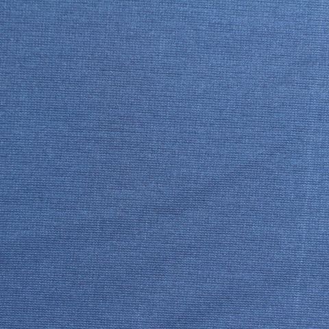 Blue Marl Ponte Knit, Nylon-Cotton