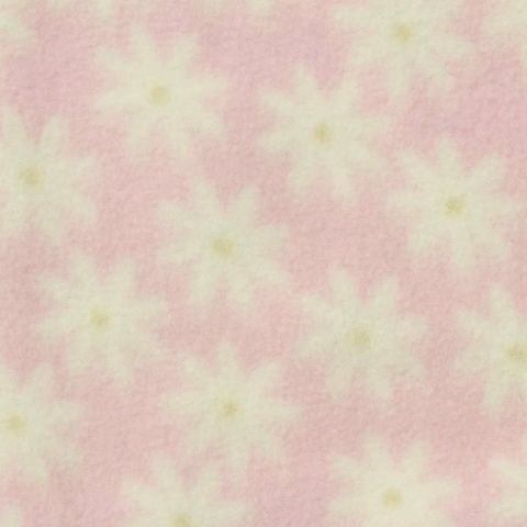 Bold Floral 100% Polyester Fleece Fabric