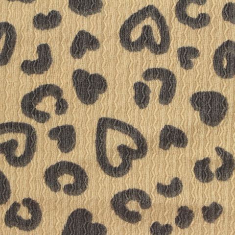 Animal Print Polyester Stretch Crepe Fabric
