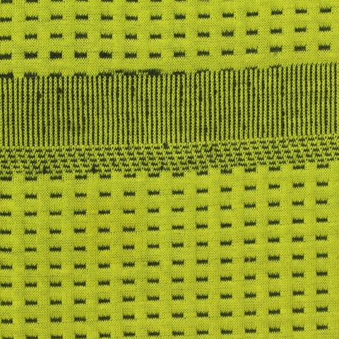 Plaid Polyester Cotton Knit Fabric
