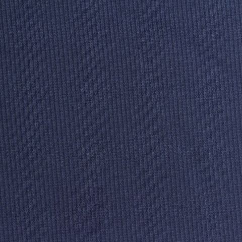 Cotton Polyester Stretch Rib Knit Fabric