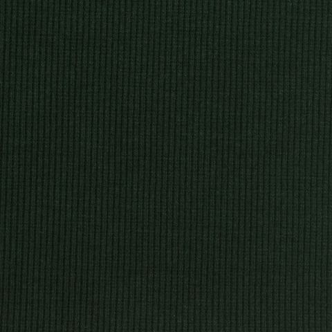 Cotton Polyester Stretch Rib Knit Fabric
