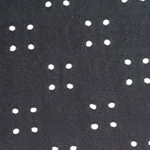 Fine Dotted Polyester Stretch Knit Fabric