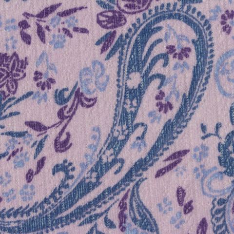 Bold Floral Polyester Stretch Rib Knit Fabric