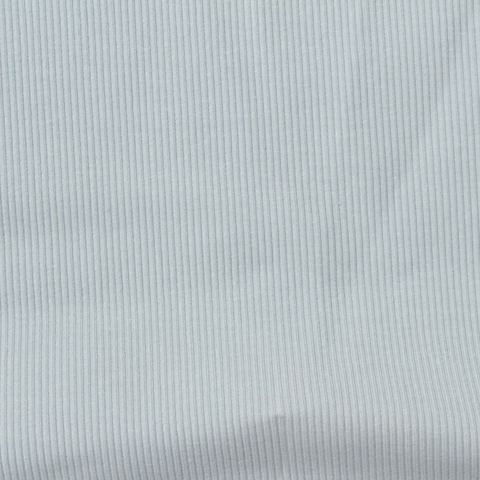 Cotton Viscose Stretch Rib Knit Fabric