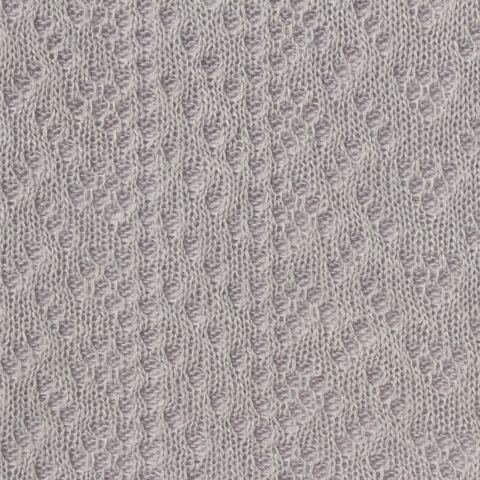 Jacquard Polyester Stretch Pointelle Knit Fabric
