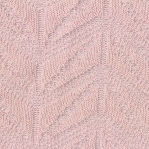 Jacquard Polyester Stretch Pointelle Knit Fabric