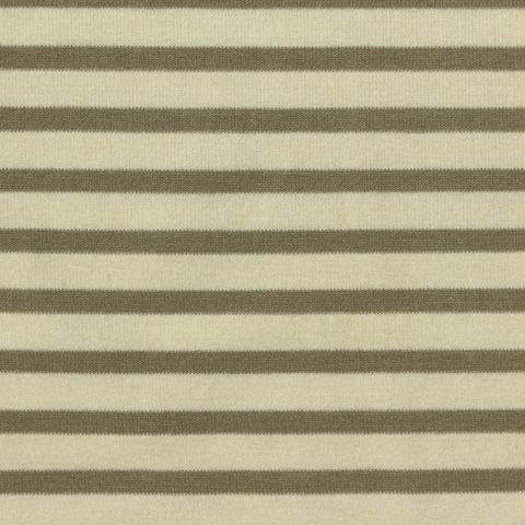 Striped Polyester Viscose Stretch Jersey Knit Fabric
