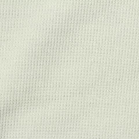 Brushed Polyester Viscose Stretch Waffle Knit Fabric