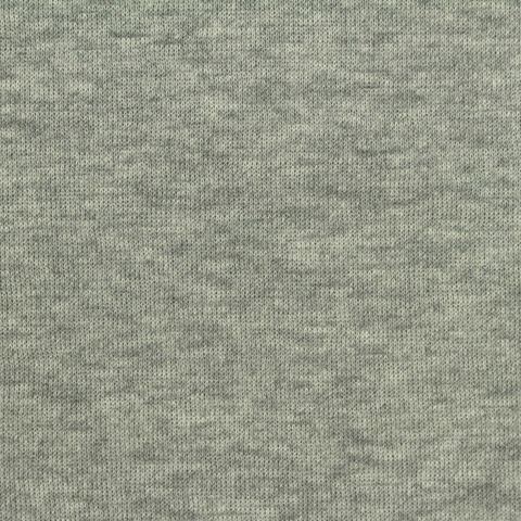 Heather Brushed Cotton Polyester Knit Fabric