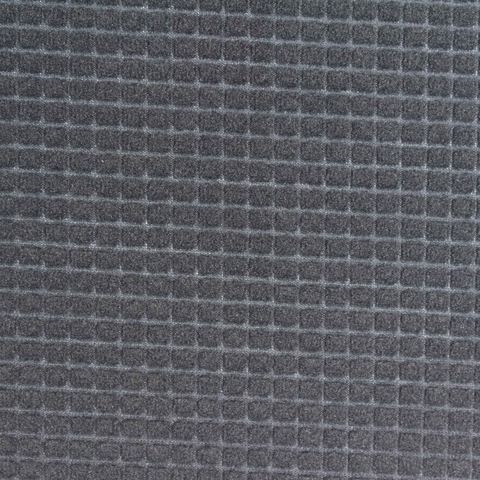 Plaid Polyester Stretch Fleece Fabric