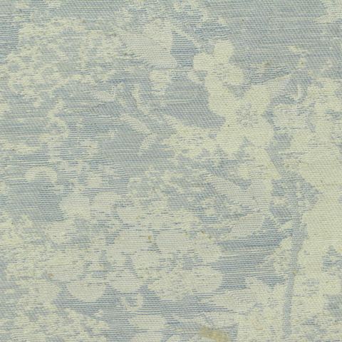 Light Blue Abstract Scuba Knit, Cotton-Poly