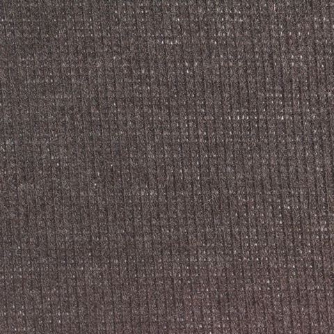 Heather Polyester Acrylic Blend Rib Knit Fabric