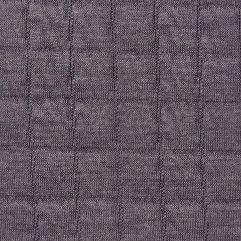 Grey Square Jacquard, Poly-Viscose