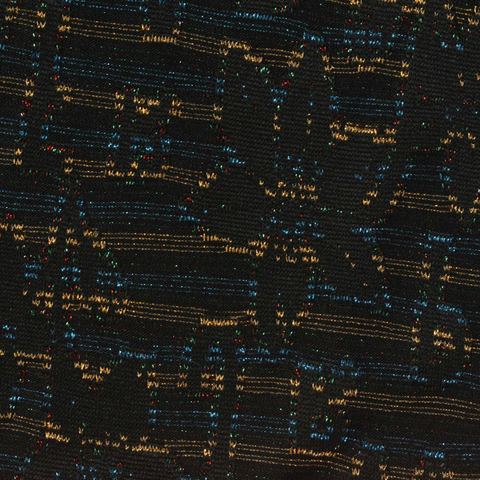 Striped Polyester Stretch Pointelle Knit Fabric