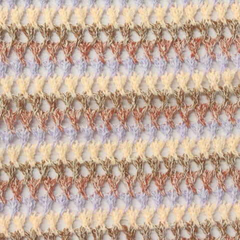 Jacquard 100% Polyester Chunky Knit Fabric