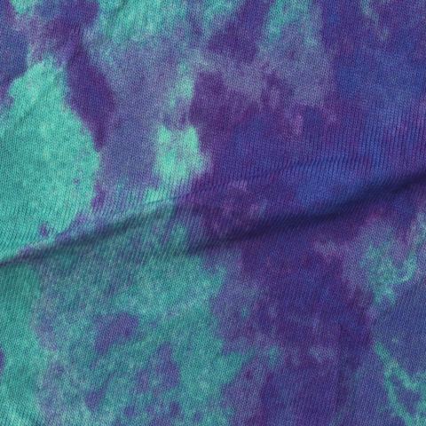 Purple Abstract Jersey Knit, Cotton