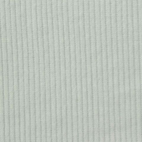 Brushed Polyester Viscose Stretch Rib Knit Fabric
