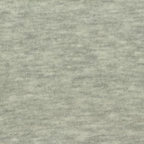 Light Grey Marl French Terry, Cotton-Poly