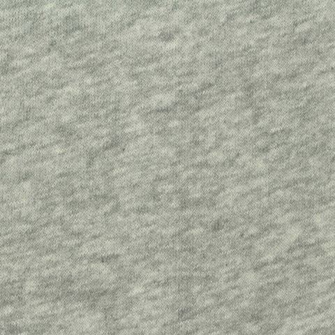 Light Grey Marl French Terry, Cotton-Poly