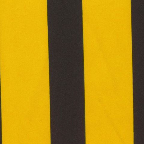 Bold Striped Polyester Stretch Woven Fabric
