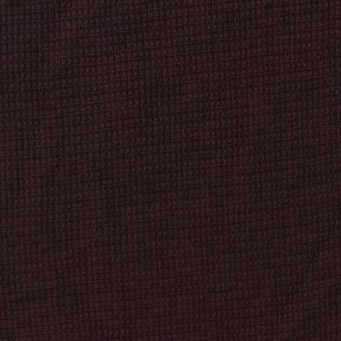 Polyester Cotton Stretch Waffle Knit Fabric