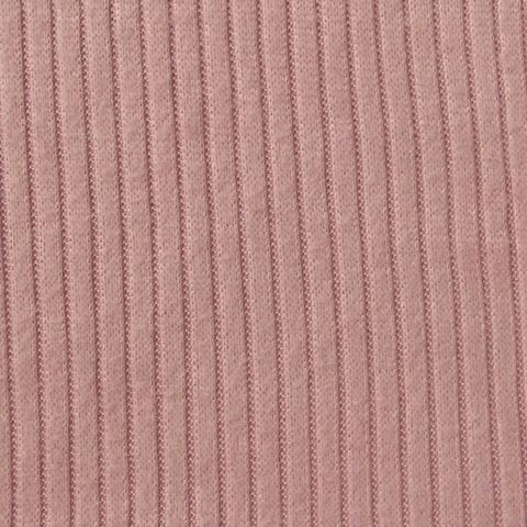 Polyester Stretch Rib Knit Fabric