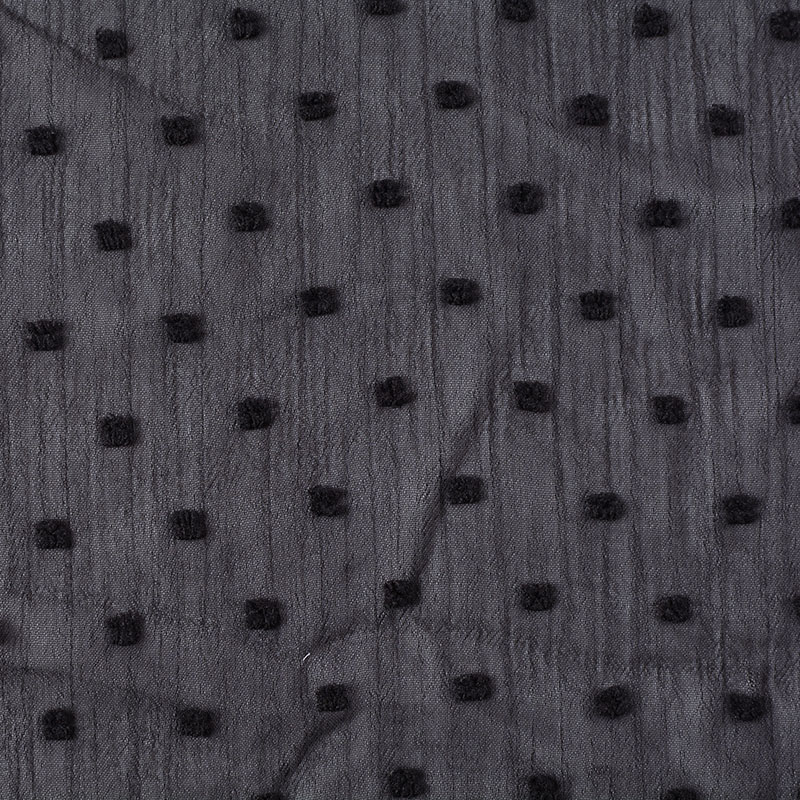 Fine Dotted 100% Polyester Woven Fabric