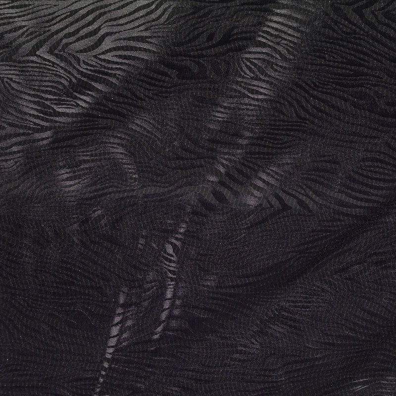 Animal Print Polyester Stretch Knit Fabric