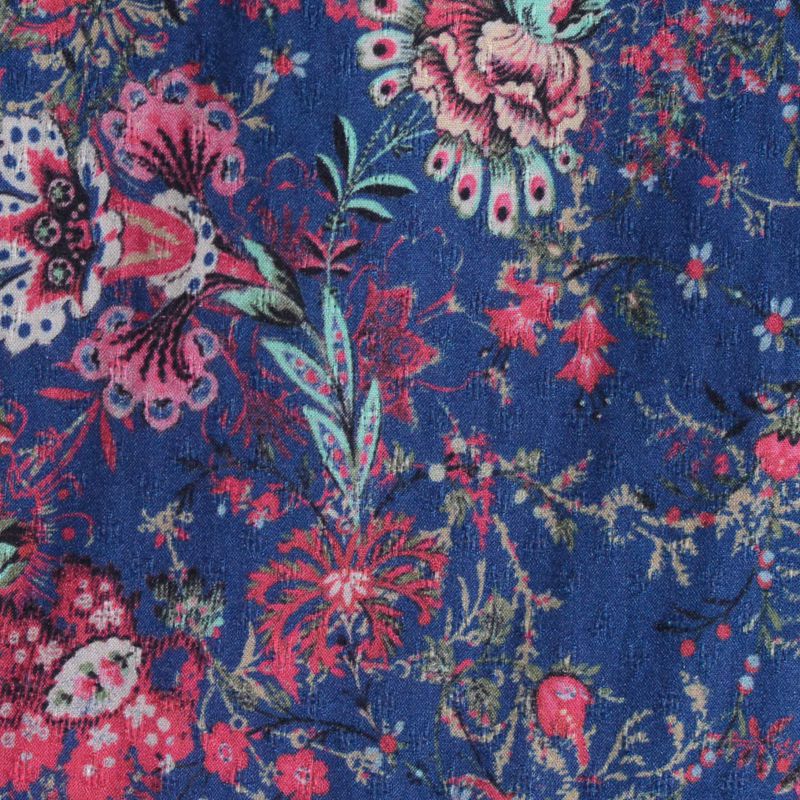 Bold Floral 100% Viscose Woven Fabric