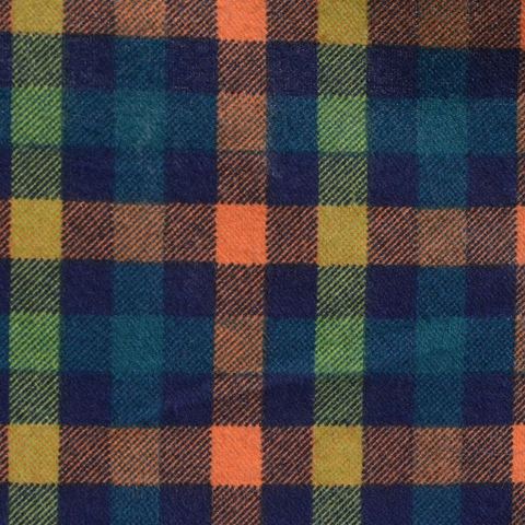 Bold Plaid 100% Cotton Woven Fabric