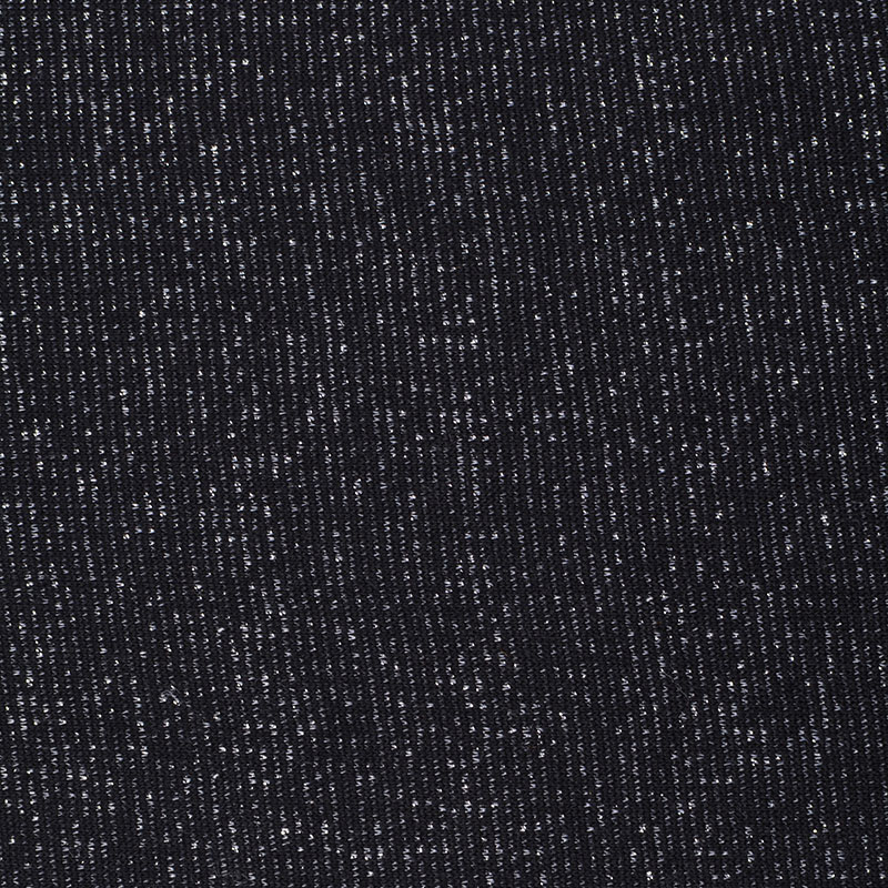 Yarn-Dyed Polyester Metallic French Terry Fabric