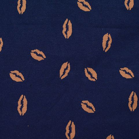 Jacquard Polyester Viscose Stretch Knit Fabric