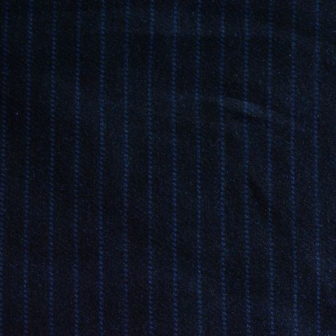 Fine Striped Polyester Viscose Stretch Knit Fabric