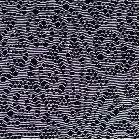 Jacquard Polyester Stretch Knit Fabric