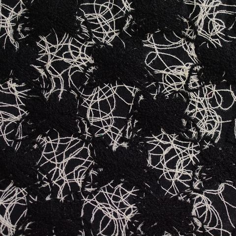 Black Lines Poplin