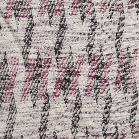 Black Geometric Jacquard, Poly-Cotton