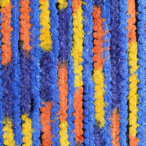 Blue Vertical-Stripe Poplin
